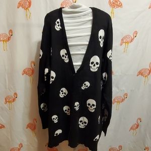 Skull cardigan